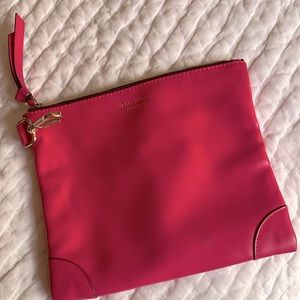 Henri Bendel logo vinyl bag 7x8 inches